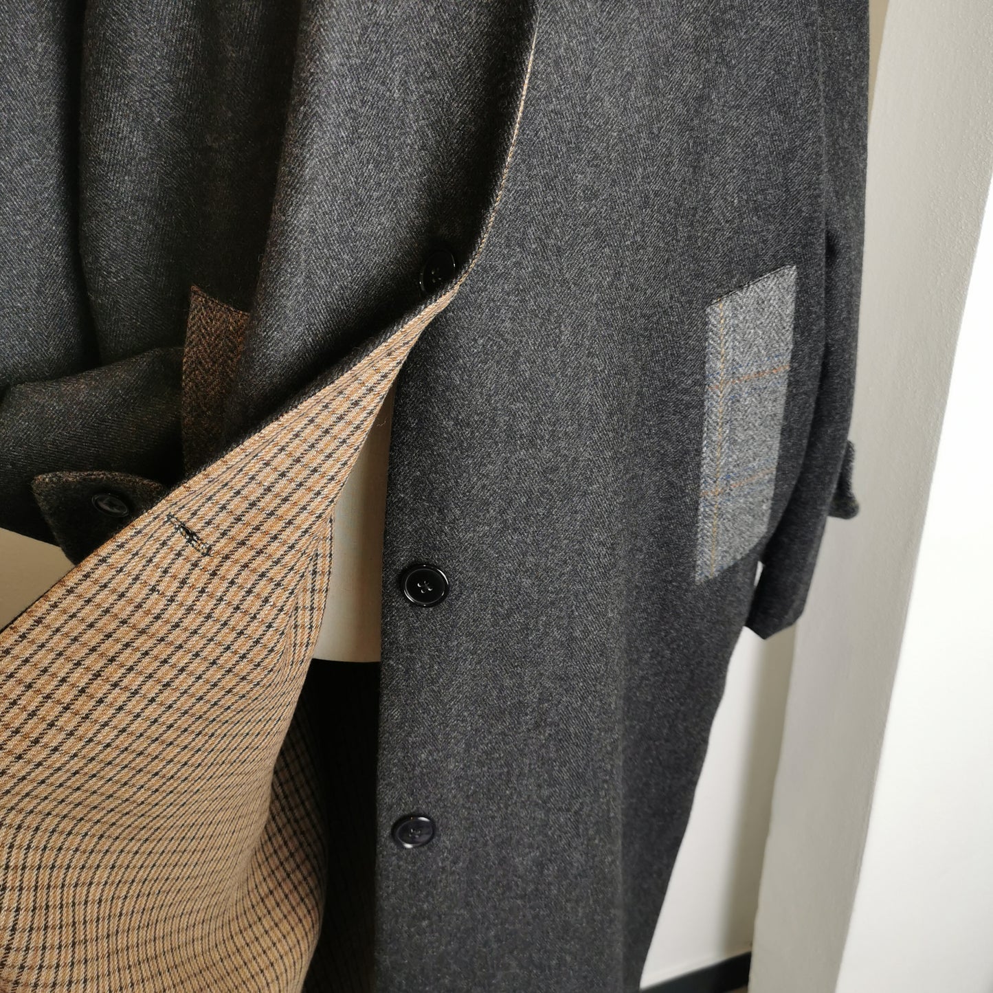 My TRENCH in lana con martingale