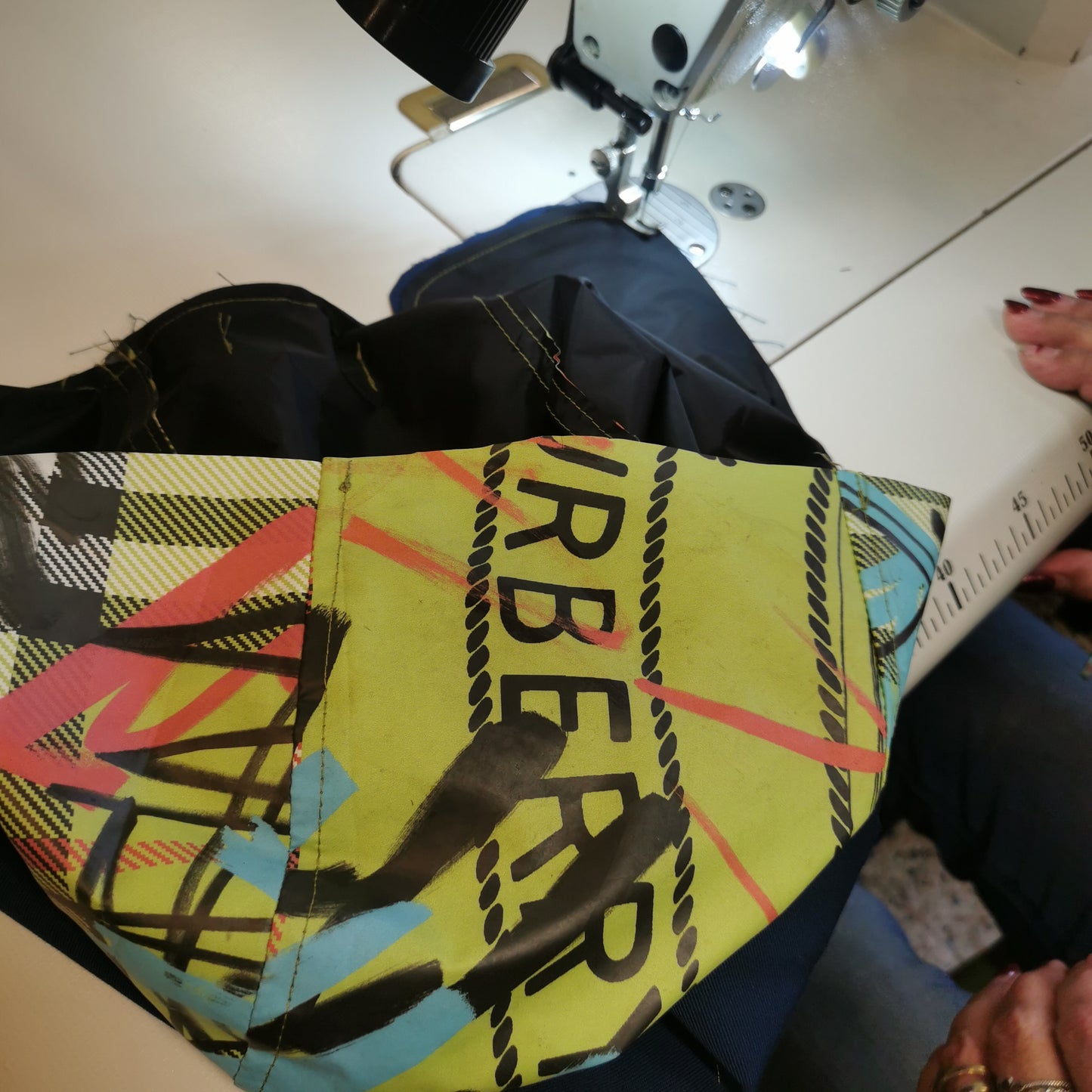 Cappa in cotone verde