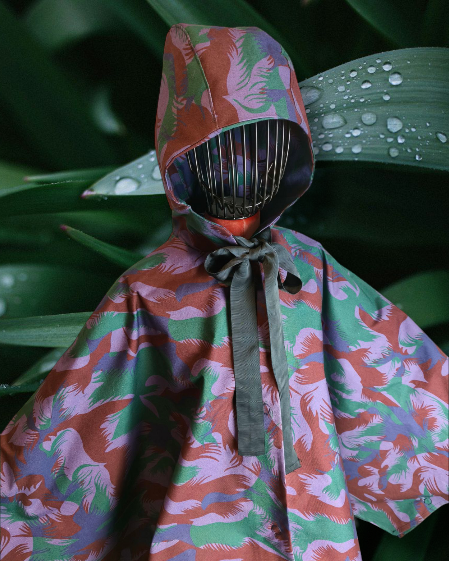 MANTELLA impermeabile tessuto fantasia