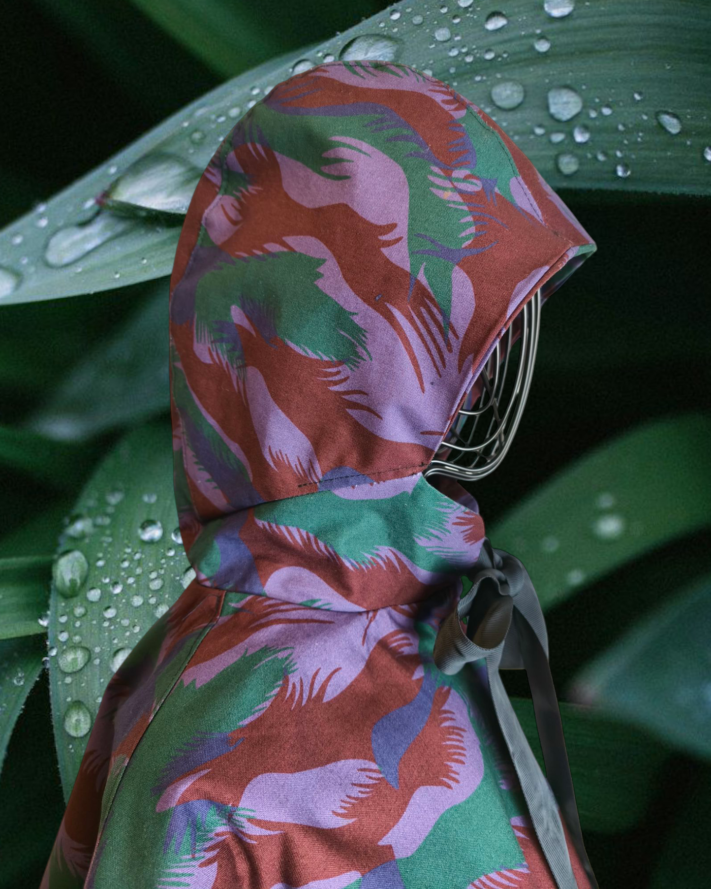 MANTELLA impermeabile tessuto fantasia