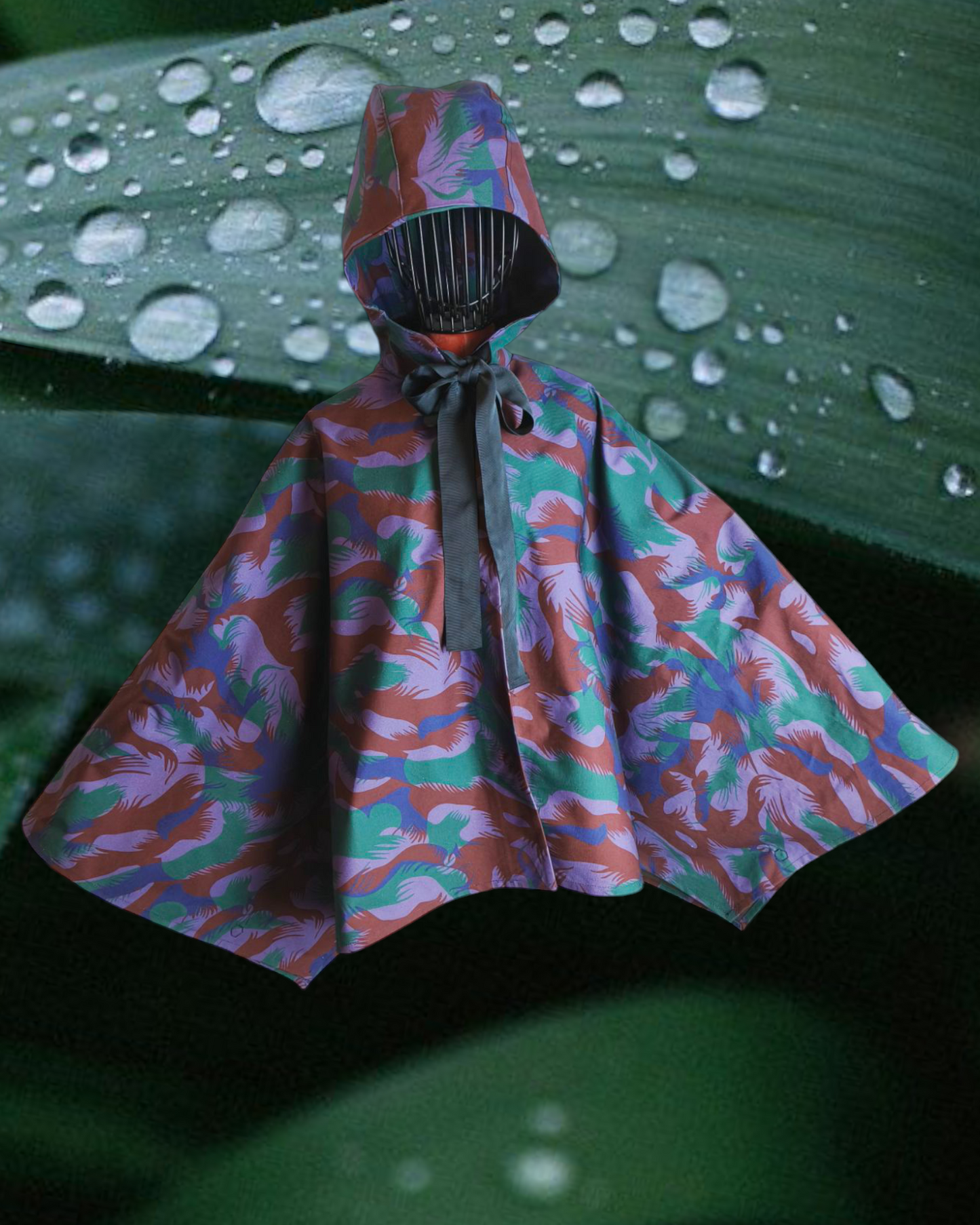 MANTELLA impermeabile tessuto fantasia