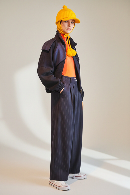 BOMBER RAGLAN in cachemire