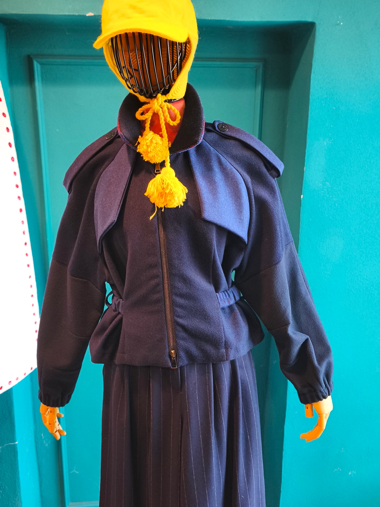 BOMBER RAGLAN in cachemire