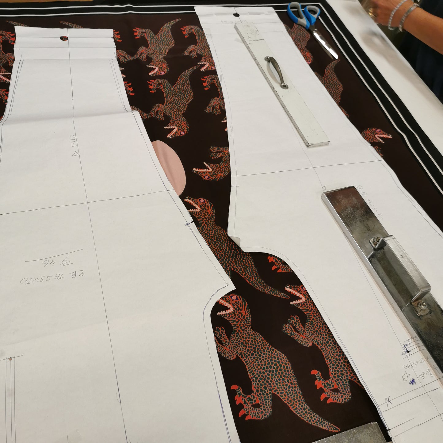 Pigiama in seta fantasia Dinosauri