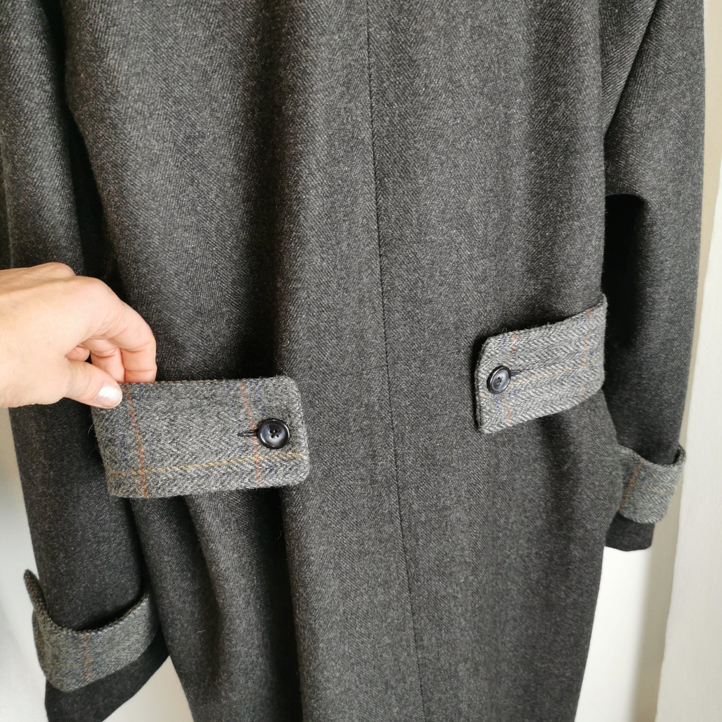 My TRENCH in lana con martingale