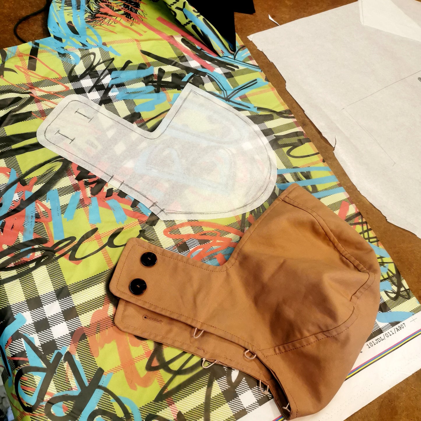 Cappa in cotone verde