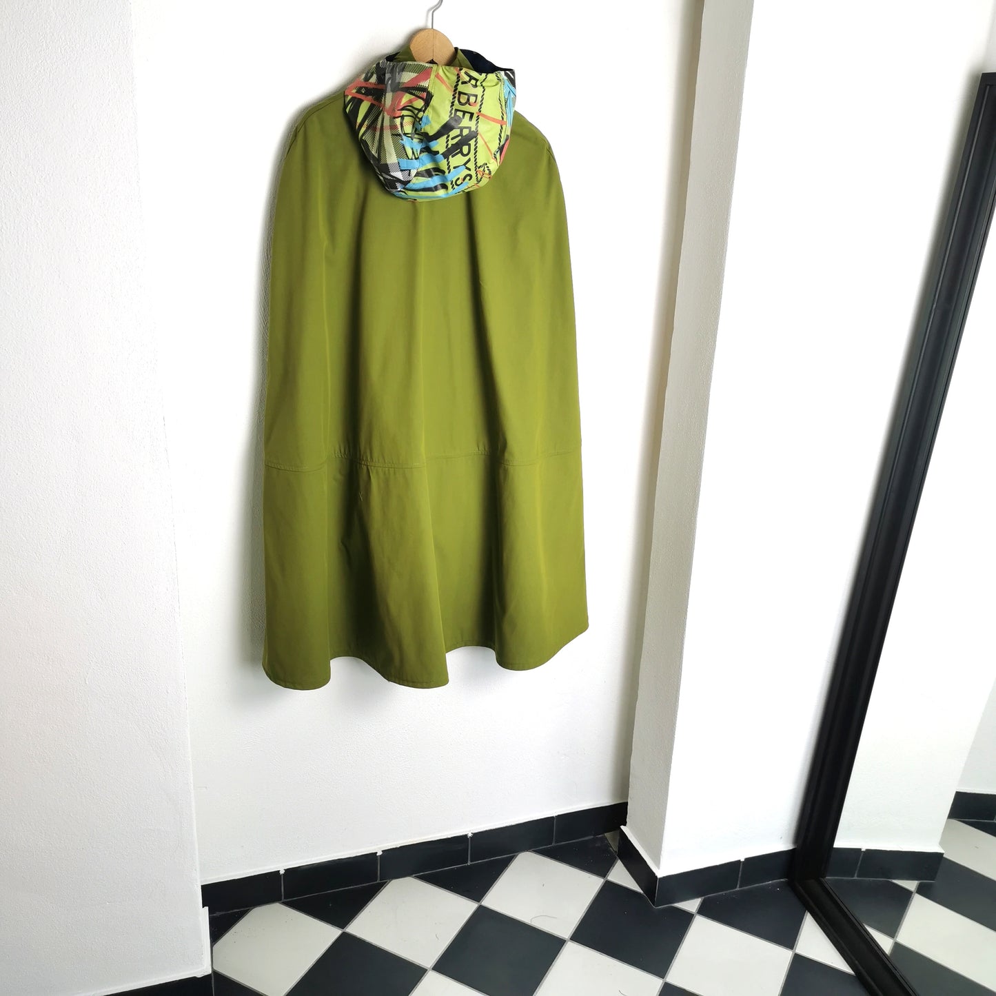 Cappa in cotone verde