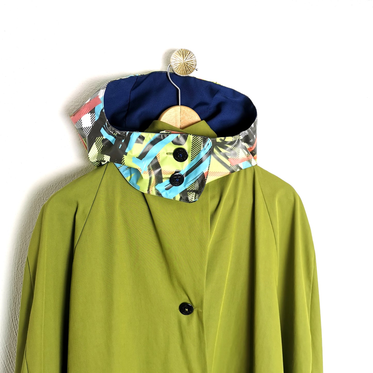 Cappa in cotone verde