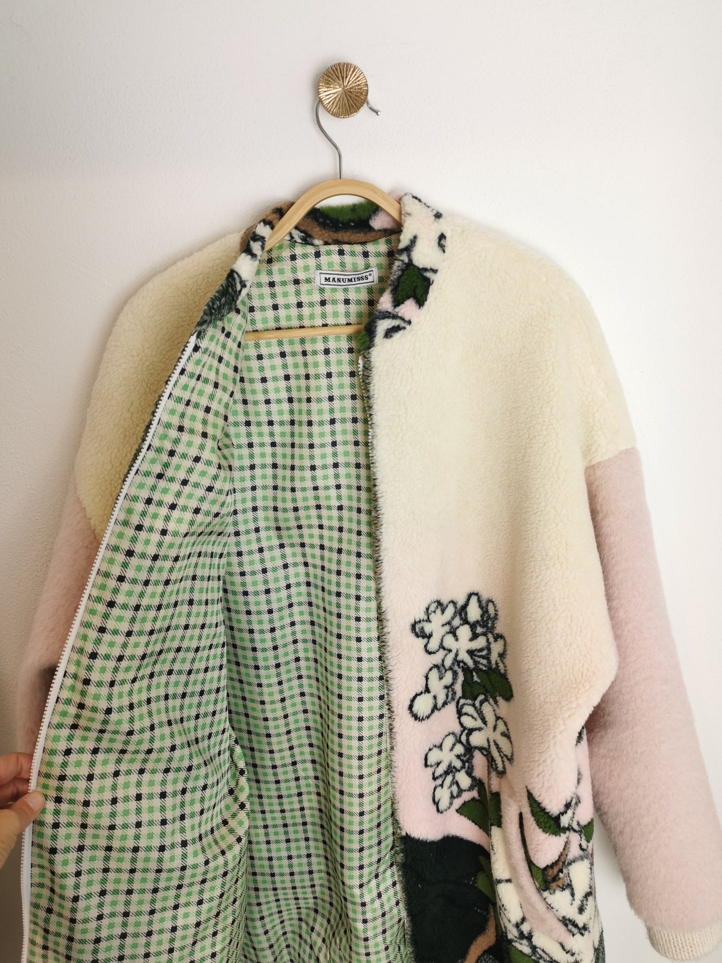 Cappotto pelliccia eco fantasia