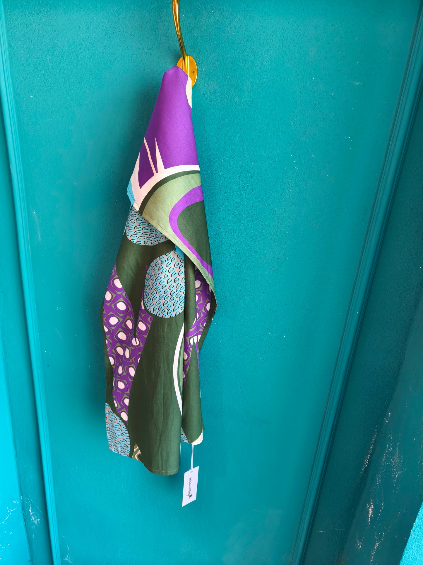 Foulard in cotone fantasia