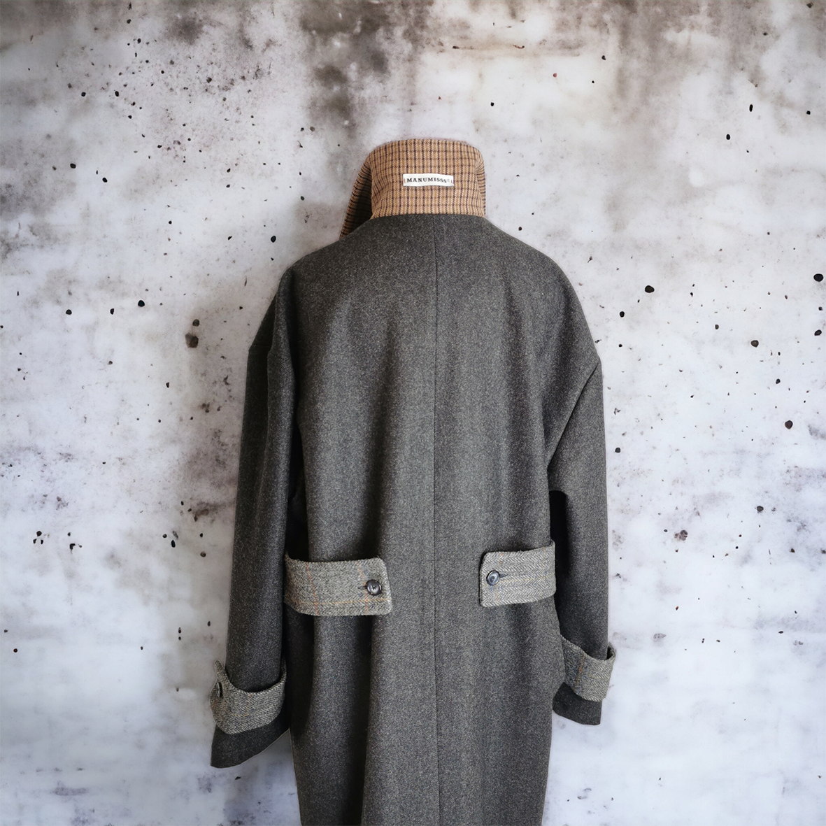 My TRENCH in lana con martingale