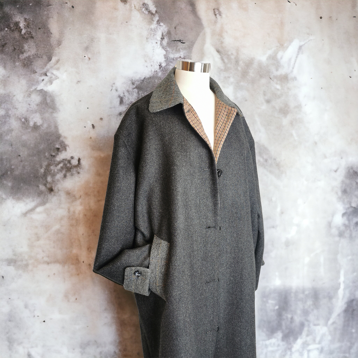 My TRENCH in lana con martingale