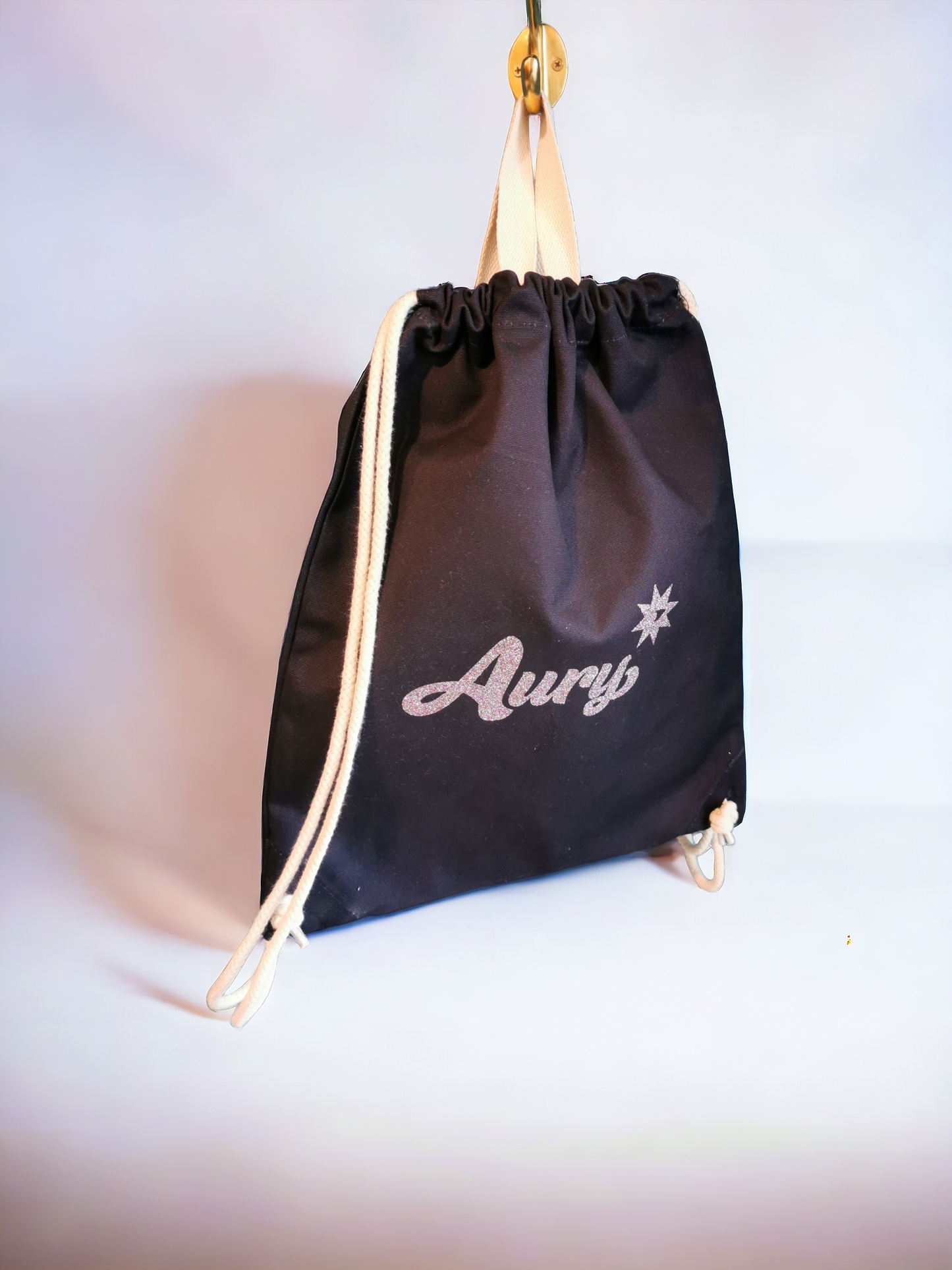 Zaino personalizzato in cotone 100 % con manici