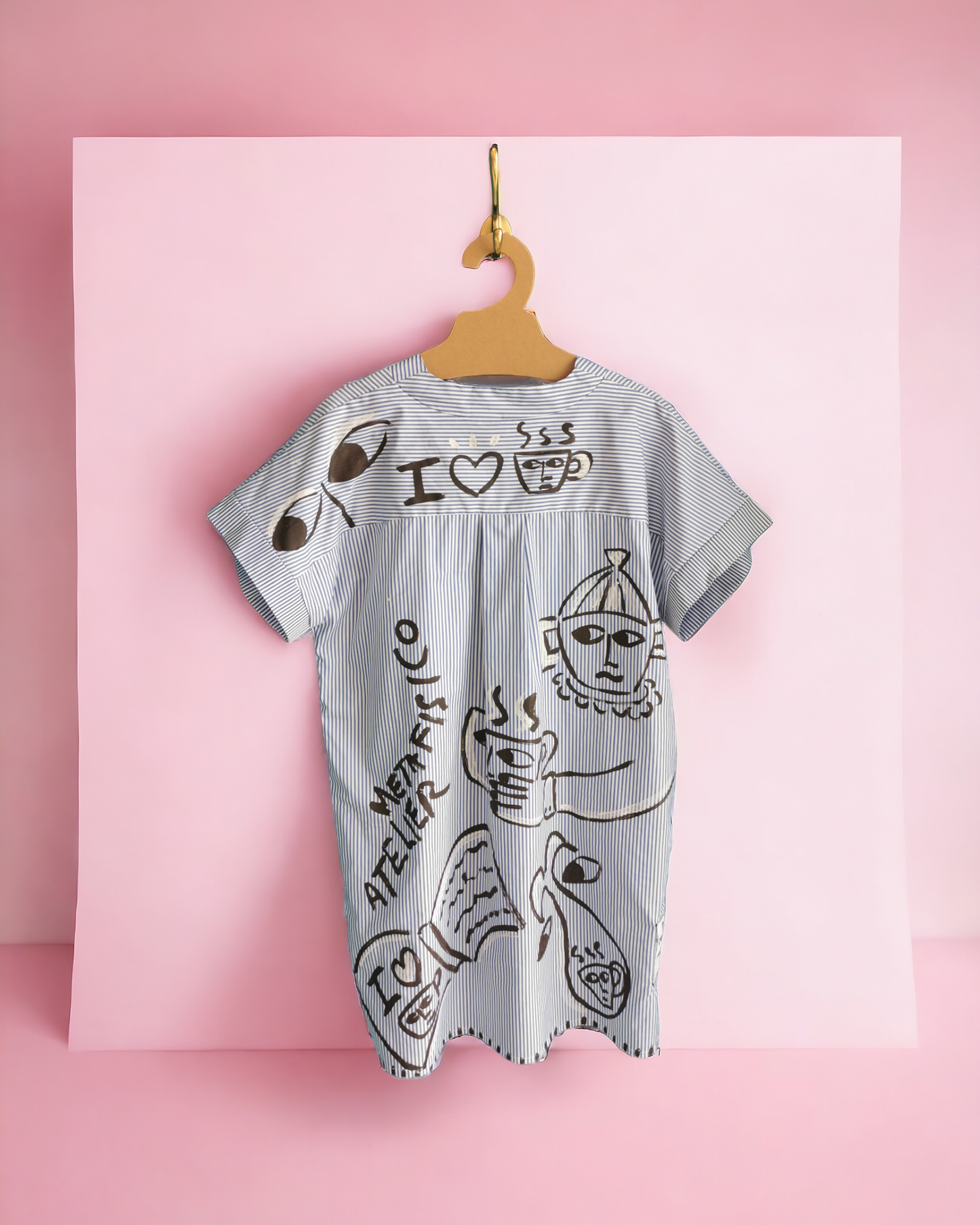 LONG SHIRT AT. METAFISICO 1