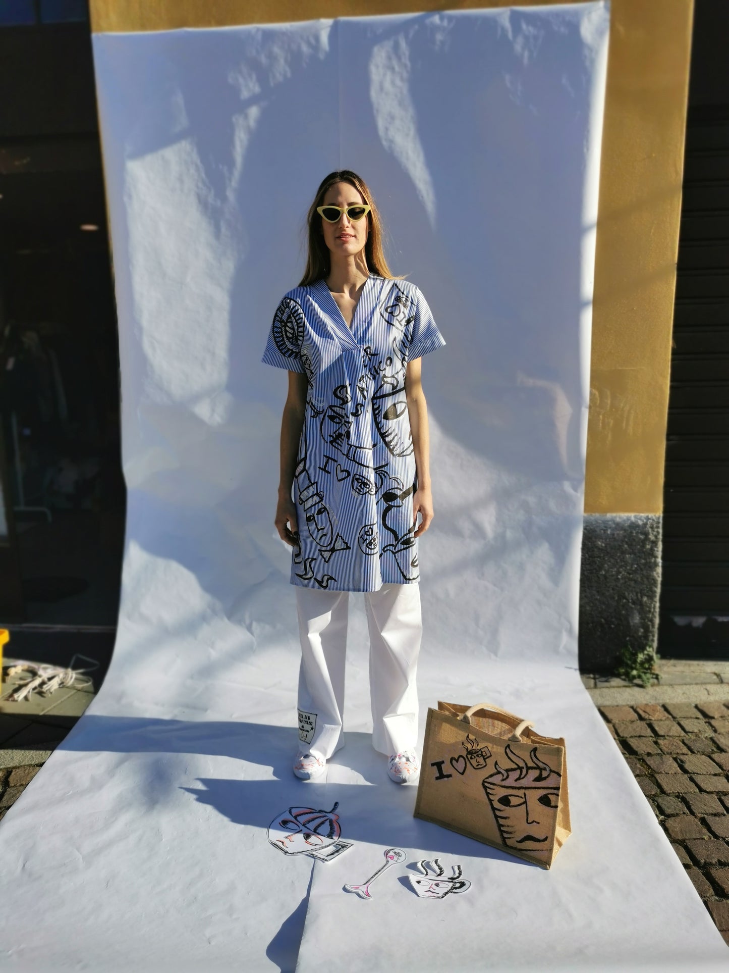 LONG SHIRT AT. METAFISICO 1