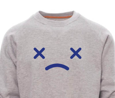 Le FRANGETTE - felpa girocollo uomo