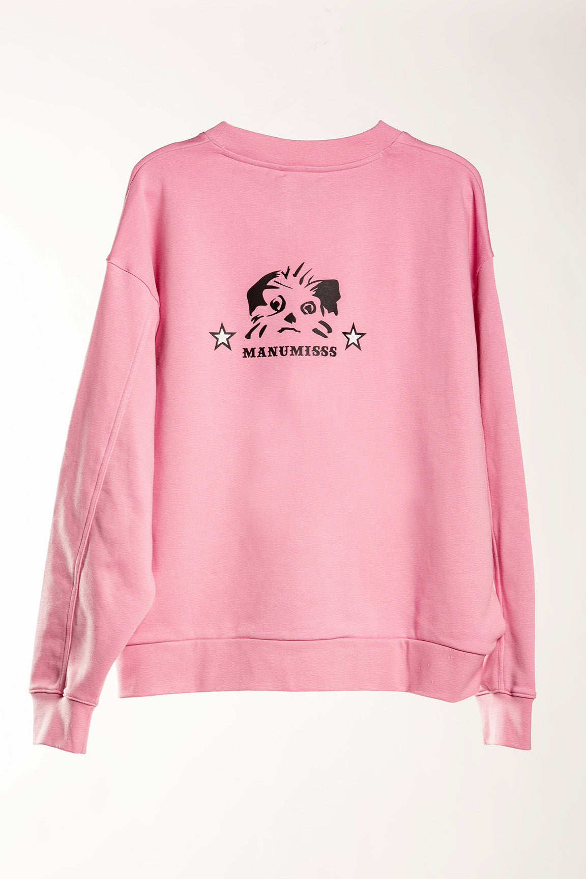 FELPA ROSA stampa cagnolino